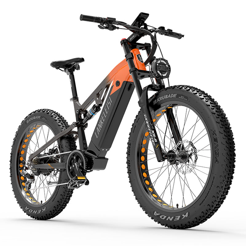 RV800 PLUS 48V 20Ah Fashionable Electric Bike 26 Inch 7 Speed Transmission system Up To 52Km/h Front & Rear Hydraulic Disc Brake