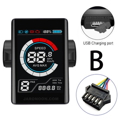 UKS2 Intelligent LCD Display for CMACEWHEEL Electric Bike