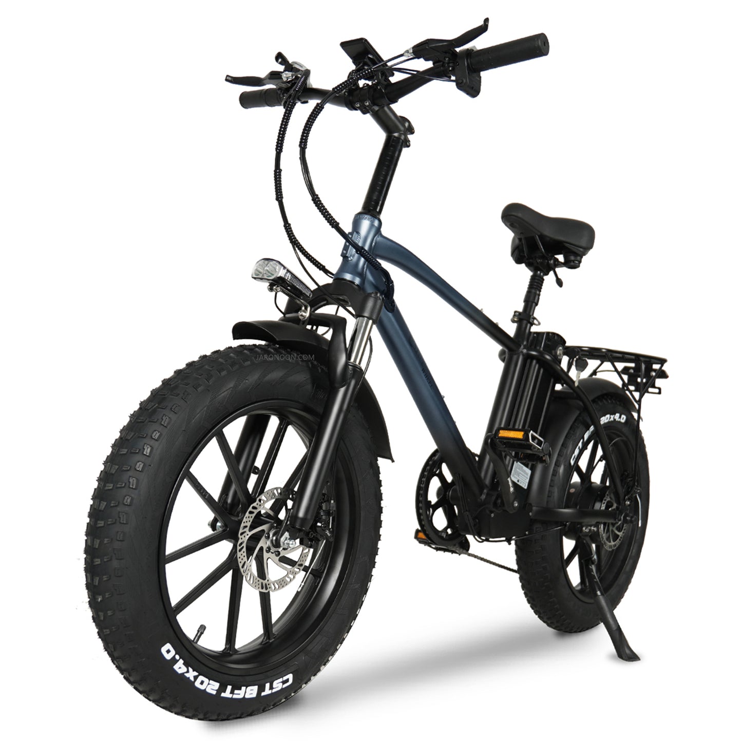 CMACEWHEEL T20 20 Inch 750W Electric Bike, 4.0 Fat Tire Mountain Bike, 48V 15Ah Battery, Front & Rear Disc Brake