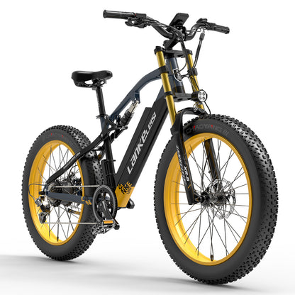 RV700 1000W 48V 16Ah Bicicletă electrică puternică Bicicletă de plajă de 26 inci Bicicletă de munte Arc de ulei actualizat Furcă de coborâre Suspensie dublă