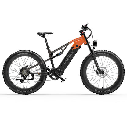 Lankeleisi RV800 PLUS 48V 15Ah Fashionable Electric Bike 26 Inch 7 Speed Transmission system Up To 52Km/h Front & Rear Hydraulic (ang.). Brak