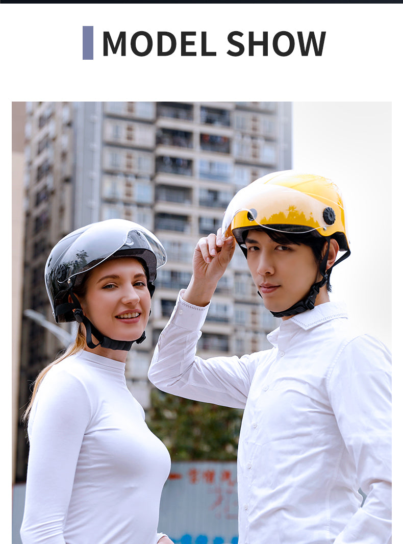 AI Smart Helmet with Front & Rear HD Built-in Camera, Bluetooth Calling and WIFI, Support Phone APP Live Check (ang.). Save and Share (ang.)