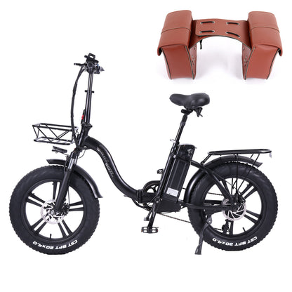 CMACEWHEEL Y20-NEW 750W 20 Inch Folding E-bike Fat Tire Mountain Bike Snow 48V 17A (ang.). Okładka