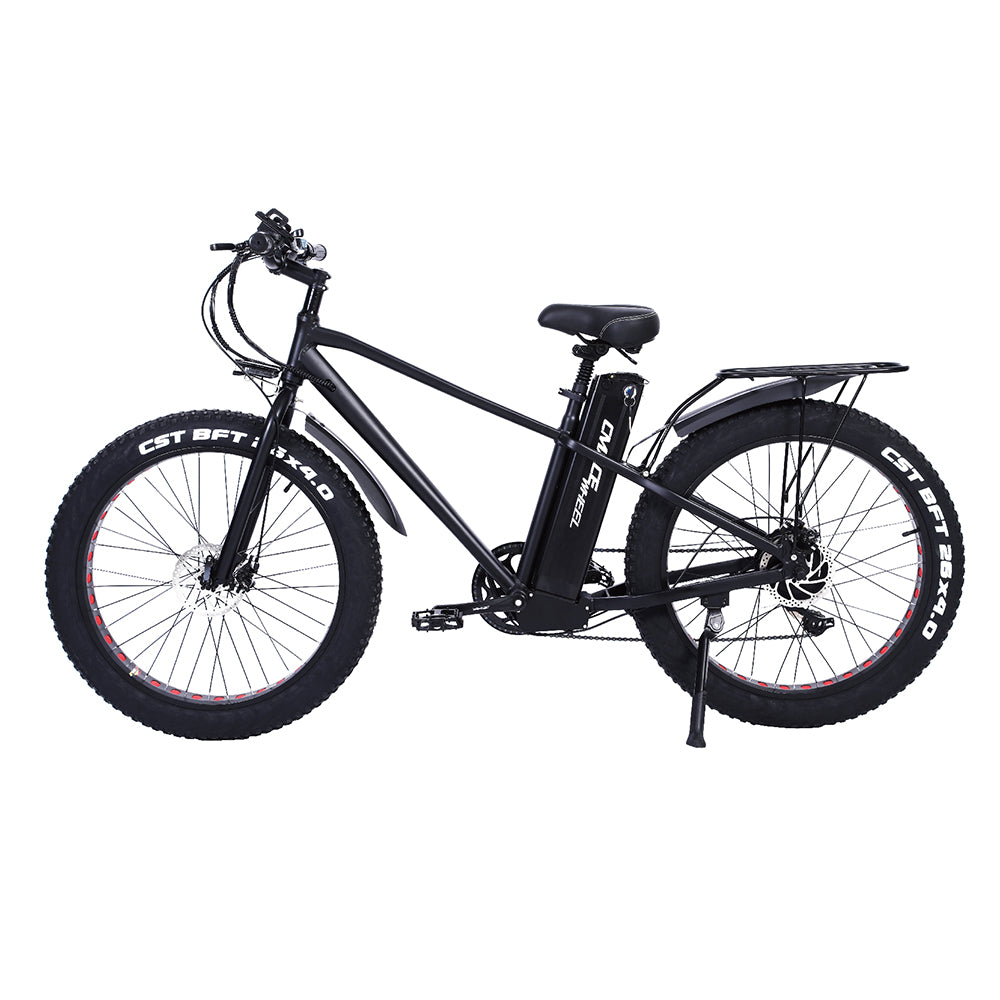 Bicicleta eléctrica potente KS26 de 750 W, bicicleta de montaña con neumáticos gruesos de 26 pulgadas y 4,0, batería de 48 V y 20 Ah, freno de disco delantero y trasero