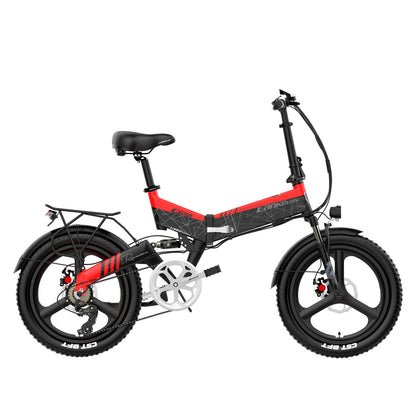 G650: E-bike Mountain Bike Folding (ang.). 48V Lithium Battery Front i Rear Full Suspension